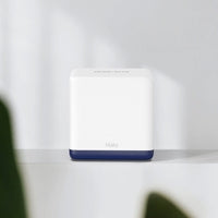 Mercusys Halo H50G (3-pack) AC1900 Whole Home Mesh Wi-Fi System, 600 Mbps at 2.4 GHz + 1300 Mbps at 5 GHz, 3x Internal Antennas, 3x Gigabit Ports per Unit, Halo App, One Unified Network, Seamless Roaming