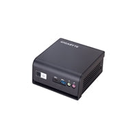 Gigabyte BRIX (GB-BMPD-6005) Barebone Kit, Intel Pentium Silver N6005 2.8GHz Quad Core CPU,1 x DDR4 SO-DIMM Slot, 1 x M.2 2280 Slot, 1 x 2.5 Inch SATA Slot, Dual Band Wi-Fi & Bluetooth 4.2