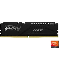 Kingston FURY Beast KF556C36BBE-16 16GB (1x 16GB) DIMM System Memory, 5600MHz, DDR5, CL36, Black, Intel XMP, AMD EXPO