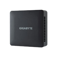 Gigabyte BRIX (GB-BRI7H-1355) Barebone Kit, Intel Core i7-1355U 5.0GHz 10 Core CPU, 2 x DDR4 SO-DIMM Slots, 1 x M.2 2280 Slot, 1x 2.5" SATA Slot, Wi-Fi 6 & Bluetooth 5.2