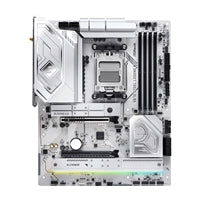 ASRock X870 STEEL LEGEND WIFI AMD AM5 Socket Motherboard, ATX, 4x DDR5 Slots, 3x M.2 Sockets, Fitted I/O Shield, 2.5GbE LAN, Wi-Fi 7, 1x HDMI Port / 2x USB-C (USB4)