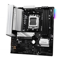 ASRock B850M Pro RS AMD AM5 Socket Motherboard, Micro-ATX, 4x DDR5 Slots, 3x M.2 Sockets, Fitted I/O Shield, 2.5GbE LAN, 1x DisplayPort / 1x HDMI Port