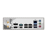 ASRock B850M Pro RS WiFi AMD AM5 Socket Motherboard, Micro-ATX, 4x DDR5 Slots, 3x M.2 Sockets, Fitted I/O Shield, 2.5GbE LAN, Wi-Fi 6E, 1x DisplayPort / 1x HDMI Port