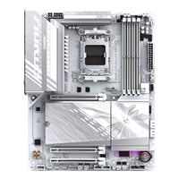 Gigabyte B850 AORUS ELITE WIFI7 ICE AMD AM5 Socket Motherboard, ATX, 4x DDR5 Slots, 3x M.2 Sockets, Fitted I/O Shield, 2.5GbE LAN, Wi-Fi 7, 1x DisplayPort / 1x HDMI Port