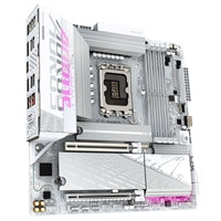 Gigabyte B860M AORUS ELITE WIFI6E ICE Intel 1851 Socket Motherboard, Micro-ATX, 4x DDR5 Slots, 3x M.2 Sockets, Fitted I/O Shield, 2.5GbE LAN, Wi-Fi 6E, 1x DisplayPort / 1x HDMI / 1x USB-C (USB4)