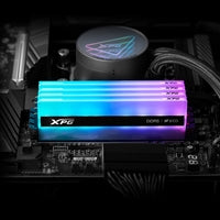 Adata Lancer Neon AX5U8000C3816G-DCLANRSG 32GB (2 x 16GB) DDR5 8000MHz, CL38, 1.45v, Silver RGB Eco System Memory, Using Eco-Friendly Material