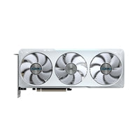 Gigabyte NVIDIA GeForce RTX 5070 EAGLE OC ICE SFF 12GB GDDR7 Graphics Card, 6144 CUDA Cores, 2587 MHz Core Clock, Triple Fan, White, 3x DisplayPorts / 1x HDMI Port