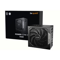 be quiet! Power Zone 2 750W PSU - 80 PLUS Platinum, Semi-Passive Cooling, Pure Wings 3 Fan, PCIe 5.1/ATX 3.1 Compatibility, 10-Year Warranty