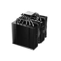 be quiet! Pure Rock Pro 3 CPU Cooler, Black, Universal Socket, 2 x Pure Wings Fans, 2000RPM, only 34.8dB(A) at maximum fan speed, 250W TDP, 3-year manufacturer's warranty