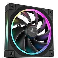DeepCool FL12 120mm PWM 3 Pack Fan - High Performance, Low Noise, Fluid Dynamic Bearing, 36 ARGB LEDs, 500-2150 RPM, 55 CFM Airflow, 4-Pin PWM Control