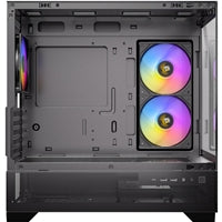 ANTEC CX500M Micro Tower Gaming Case, Black, ARGB, 2 x USB 3.0 / 1 x USB Type-C, Tempered Glass Side Panel, Micro-ATX/ITX