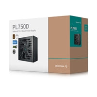 DeepCool PL750D 750W Power Supply, ATX12V V3.1, 80 PLUS Bronze, Non-Modular, 120mm Hydro Bearing Fan, 12VHPWR PCIe 5.0, 5-Year Warranty