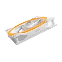 be quiet! Light Wings 140mm PWM Reverse, White, ARGB Lighting, Ultra-Quiet Operation Max 25.5dB(A), High Airflow, 60,000 Hours