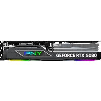 PNY NVIDIA GEFORCE RTX 5080 ARGB EPIC-X RGB OC 16GB, GDDR7 Graphics Card, 10752 Cuda Cores, 2.3GHz Core Clock, Triple Fan, 3 x Display Ports/ 1 x HDMI Port