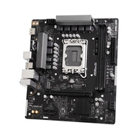 ASRock H810M-H Intel 1850 Socket Motherboard, Micro-ATX, 2x DDR5 Slots, 1x M.2 Sockets, GbE LAN, 1x HDMI Port