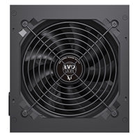 EVO LABS BR600-12BL 600W PSU,120mm Black Silent Fan with Improved Ventilation, Non Modular, High-Efficiency, PFC Certified, CE Compliant, Retail Packaged