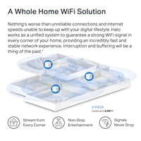 Mercusys Halo H60X AX1500 Whole Home Mesh Wi-Fi 6 System (3 Pack)