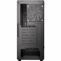 Antec VX320 ARGB Mid-Tower Gaming PC Case - Pre-Installed 4 x 120mm ARGB Fans, Tempered Glass Side Panel, High-Airflow Mesh Front - ATX/Micro-ATX/ITX