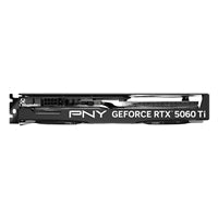 PNY NVIDIA GeForce RTX 5060 Ti DUAL 16GB GDDR7 Graphics Card, 4608 CUDA Cores, 2407MHZ Core Clock, Dual Fan, 3x DisplayPort / 1x HDMI Port