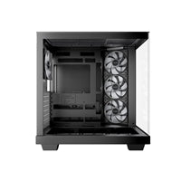 be quiet! Light Base 500 LX BGW85 Mid-Tower Case, Tempered Glass, 4 x ARGB Light Wings LX Fans, High Airflow ATX Case, USB-C 10Gbps, 400mm GPU Support, Vertical GPU Mount, Black