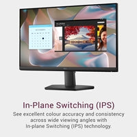 Dell SE2425HM 24 Inch Monitor, Full HD (1920x1080), 100Hz, IPS, 5ms, VESA (100x100mm), HDMI, VGA, 3 Year Warranty