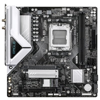 Gigabyte B840M EAGLE WIFI6 AMD AM5 Socket Motherboard, Micro-ATX, 2x DDR5 Slots, 2x M.2 Socket, Fitted I/O Shield, 2.5GbE LAN, Wi-Fi 6, 1x DisplayPort / 1x HDMI Port