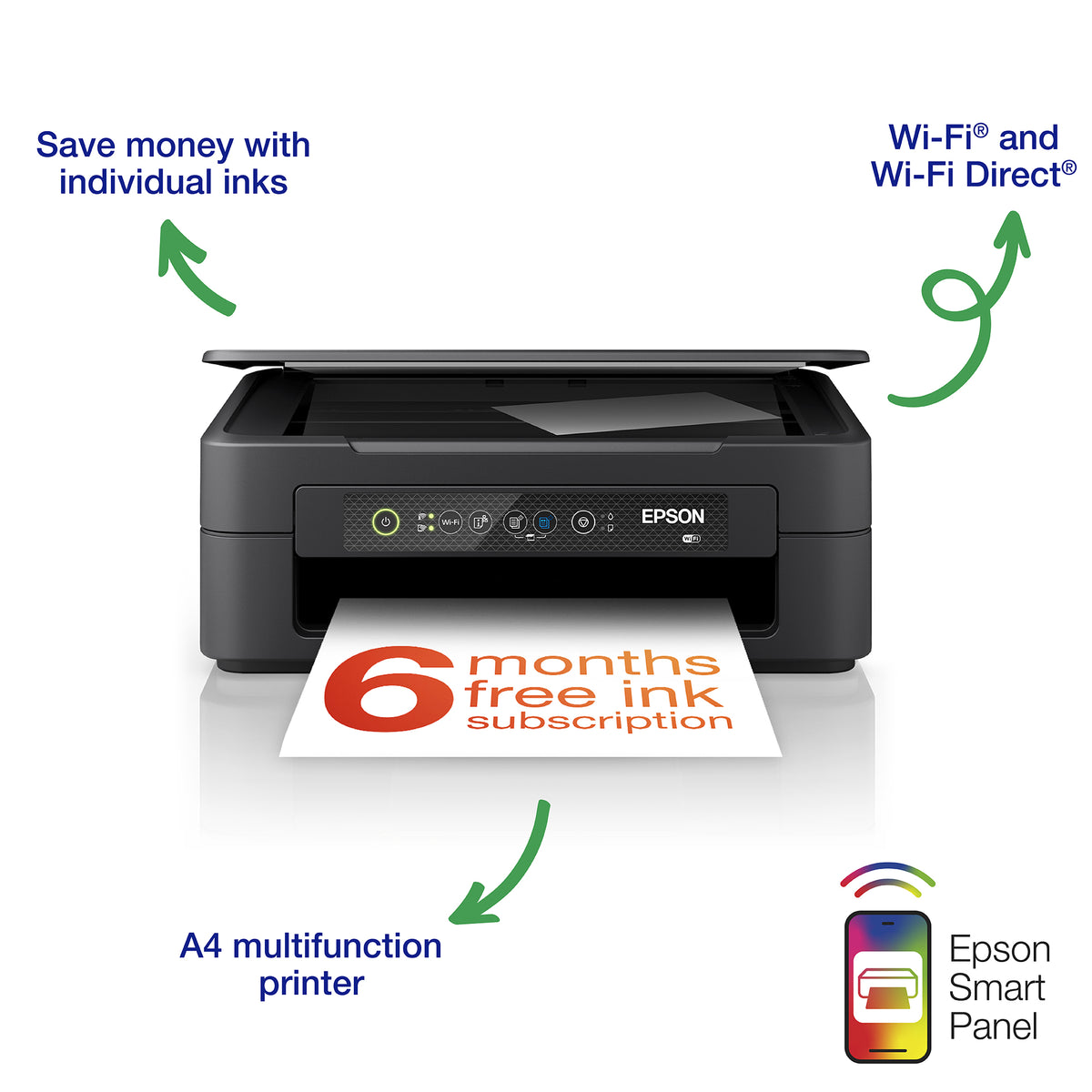 Epson Expression Home XP-2200 Inkjet A4 5760 x 1440 DPI 27 ppm Wi-Fi