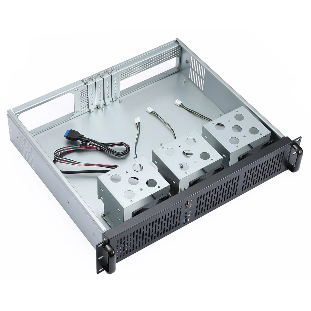 Codegen 2U Rackmount 405mm Deep 3 x 80mm HDB PWM Fans Included