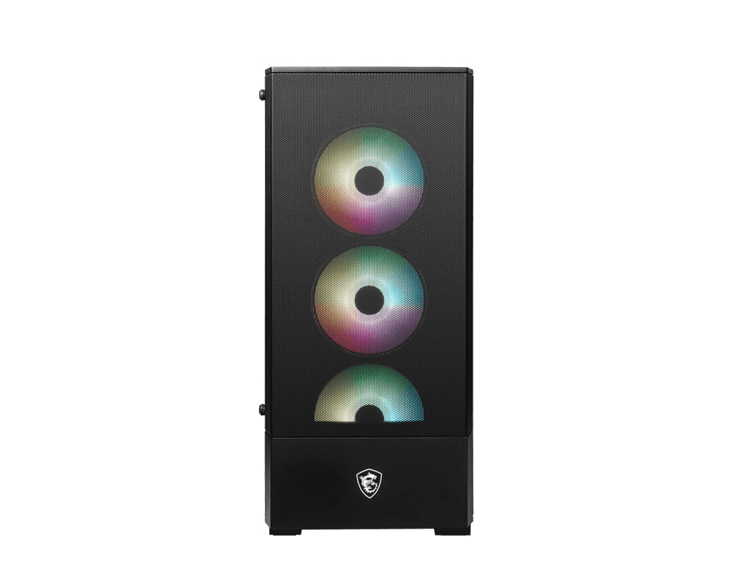 MSI MAG Forge 112R Midi Tower Black, Transparent