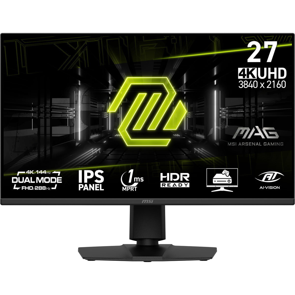 MSI MAG 275UPD E14 computer monitor 68.6 cm (27") 3840 x 2160 pixels 4K Ultra HD Black