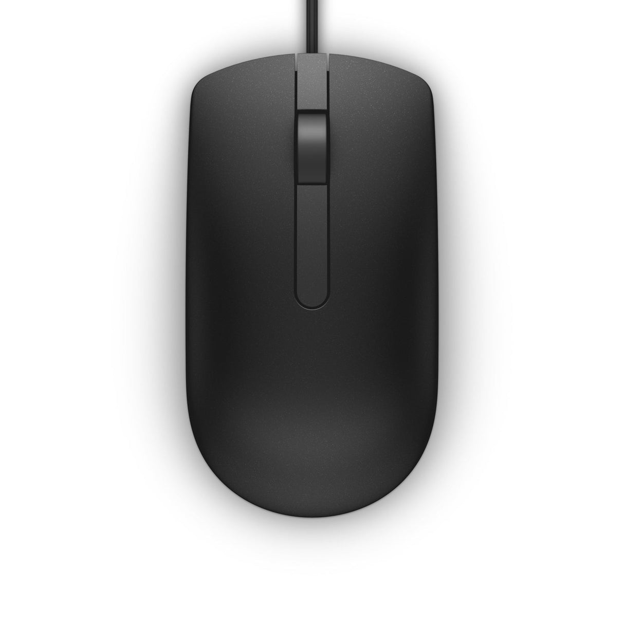 Dell MS116 Wired USB Mouse, 2-Buttons, 1000dpi and Optical Tracking, Ambidextrous Design for PC, Mac and Laptop, Black