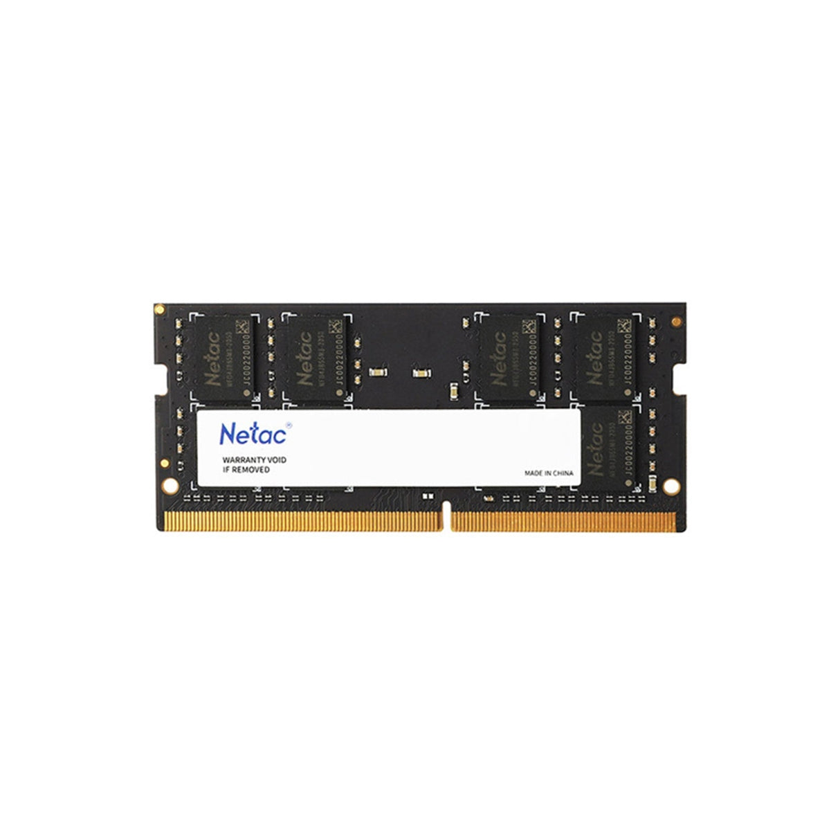Netac Basic NTBSD4N26SP-16 16GB (1x 16GB) SODIMM System Memory, 2666MHz, DDR4, CL19