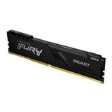 Kingston FURY Beast KF432C16BB/16 16GB (1x 16GB) DIMM System Memory, 3200MHz, DDR4, CL16, Black, Intel XMP