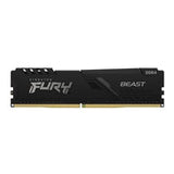 Kingston FURY Beast KF432C16BB/16 16GB (1x 16GB) DIMM System Memory, 3200MHz, DDR4, CL16, Black, Intel XMP