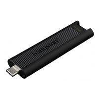 Kingston DTMAX/512GB DataTraveler Max 512GB USB-C USB Drive, USB3.2, Gen2, 1000MB/s, Black, Retail Boxed