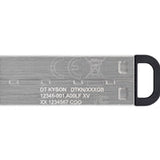Kingston DataTraveler Kyson 64GB USB 3.2 Capless Metal USB Flash Drive