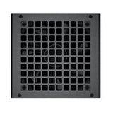 DeepCool PF600 600W PSU, 120mm Silent Hydraulic Bearing Fan, 80 PLUS White, Non Modular, UK Plug, Flat Black Cables, Efficient & Affordable