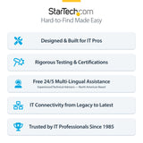 StarTech.com Dual-Monitor USB-C Docking Station, HDMI, 4K 60Hz, 100W Laptop Charging, 1GbE, Driverless, Multi-Monitor Dock For Windows