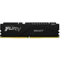 Kingston FURY Beast KF556C36BBE-16 16GB (1x 16GB) DIMM System Memory, 5600MHz, DDR5, CL36, Black, Intel XMP, AMD EXPO