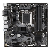 Gigabyte B760M DS3H DDR4 Ultra Durable Intel 1700 Socket Motherboard, Micro-ATX, 4x DDR4 Slots, 2x M.2 Sockets, 2.5GbE LAN, 1x D-Sub / 2x DisplayPorts / 1x HDMI Port