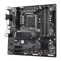 Gigabyte B760M DS3H DDR4 Ultra Durable Intel 1700 Socket Motherboard, Micro-ATX, 4x DDR4 Slots, 2x M.2 Sockets, 2.5GbE LAN, 1x D-Sub / 2x DisplayPorts / 1x HDMI Port