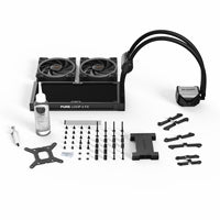 be quiet! Pure Loop 2 FX AiO Liquid CPU Cooler, Universal Socket, 240mm Radiator, 2 x Light Wings 120mm PWM High Speed 2500RPM Addressable RGB Cooling Fan, Addressable RGB LED Pump Head, ARGB PWM Hub Included