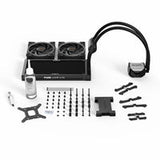 be quiet! Pure Loop 2 FX AiO Liquid CPU Cooler, Universal Socket, 240mm Radiator, 2 x Light Wings 120mm PWM High Speed 2500RPM Addressable RGB Cooling Fan, Addressable RGB LED Pump Head, ARGB PWM Hub Included