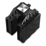 DeepCool AK620 ZERO DARK CPU Cooler, 2x120mm Fan, 1850rpm, 68.99 CFM, PWM, Aluminium Fins, Copper Heatpipes, Intel/AMD