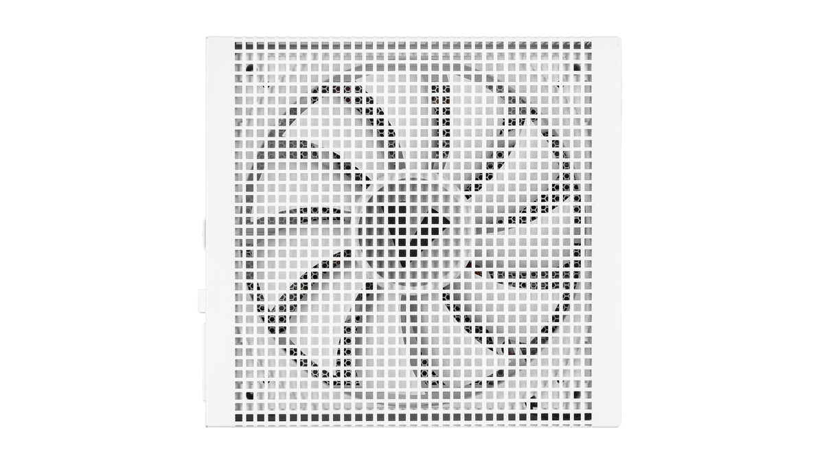 VIDA 850W Heracles White ATX 3.1 Gaming PSU, 80+ Bronze, 140mm Ultra-Quiet FDM Fan, Flat White Cables, PCIe 5.1, Power Lead Not Included power supply unit 24-pin ATX