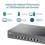 TP-Link TL-SX1008 8-Port Metal 10G Desktop/Rackmount Switch