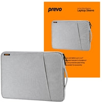 Prevo Business Travel Bundle with 100W Fast Charge 20000mAh Powerbank, 4-in-1 USB Hub with Gigabit Ethernet & 15.6-Inch Luxury-Lined Laptop Sleeve