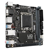 Gigabyte H610I DDR4 Ultra Durable Intel 1700 Socket Motherboard, Mini-ITX, 2x DDR4 Slots, 1x M.2 Socket, GbE LAN, 1x D-Sub / 2x DisplayPorts / 1x HDMI Port