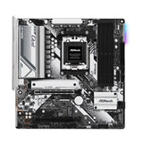 ASRock B650M Pro RS AMD AM5 Socket Motherboard, Micro-ATX, 4x DDR5 Slots, 3x M.2 Sockets, Fitted I/O Shield, 2.5GbE LAN, 1x DisplayPort / 1x HDMI Port