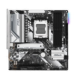 ASRock B650M Pro RS AMD AM5 Socket Motherboard, Micro-ATX, 4x DDR5 Slots, 3x M.2 Sockets, Fitted I/O Shield, 2.5GbE LAN, 1x DisplayPort / 1x HDMI Port